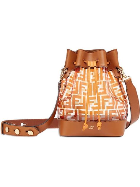 Mon Tresor Bucket Bag - Brown - Fendi Shoulder bags Fendi Mon Tresor Bag, Fendi Bucket Bag, Fendi Bucket, Fendi Shoulder Bag, Bucket Purse, Latest Bags, Bucket Bags, Fendi Bags, Fashion Store