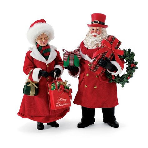 Department 56 Possible Dreams Santa Holiday Shopping 6010243 Christmas Pageant, Disney Figures, Peanuts Christmas, Santa Figurines, Mickey Christmas, Large Wreath, Christmas Collectibles, Snoopy Christmas, Merry Christmas To All