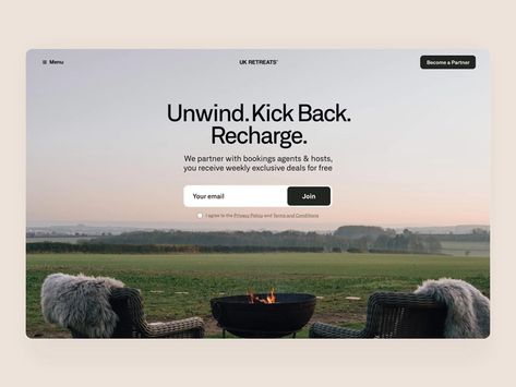 Retreat Landing Page, Retreat Website, Fitness Landing Page, Landing Page Animation, Landing Page Design, Change The World, Page Design, Landing Page, Logo Branding