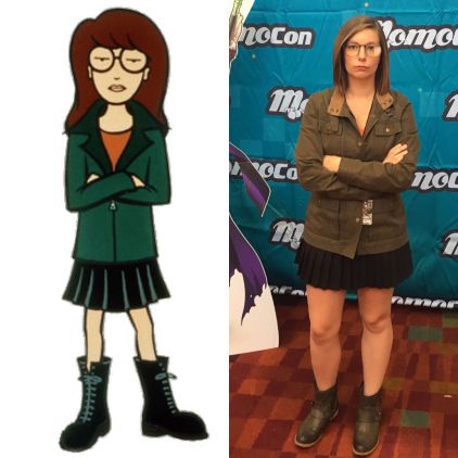 Daria cosplay at MomoCon 2017 Daria Cosplay, Anime Animation, Memorial Day Weekend, Memorial Day, Labour Day, Atlanta, This Year, Geek Stuff, Gaming