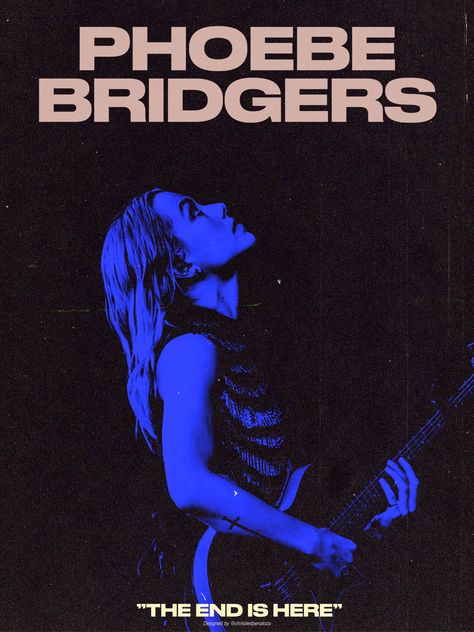 Posters Phoebe Bridgers, Music Posters Aesthetic, Phoebe Bridgers Concert, Dark Blue Poster, Pop Music Poster, Uni Posters, Music Band Poster, Fangirl Room, Phoebe Bridgers Poster