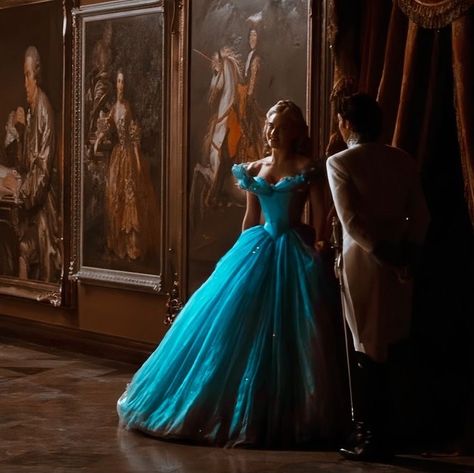 Cinderella Movie 2015, Cinderella Wedding Dress, Comfort Films, Cinderella Live Action, Cinderella Wallpaper, Wedding Dress Blue, Cinderella Aesthetic, Cinderella Movie, Cinderella 2015