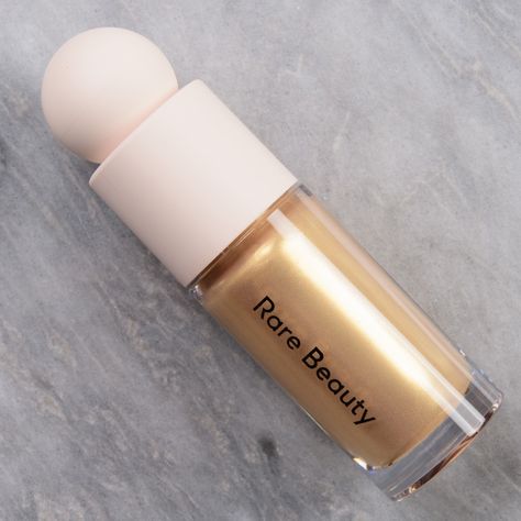 Rare Beauty Highlighter Outshine, Rare Beauty Liquid Highlighter, Highlighter Tips, Rare Beauty Highlighter, Dr Makeup, Positive Light Liquid Luminizer, Christmas Skincare, Rare Beauty Liquid, Liquid Luminizer