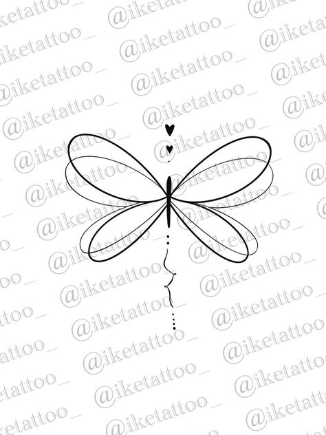 Simple Dragonfly Tattoo Outline, Minimalist Dragonfly Tattoo, Dainty Dragonfly Tattoo, Harmony Tattoo, Small Dragonfly Tattoo, Butterfly With Flowers Tattoo, Wrist Tattoo Ideas, Dragonfly Tattoo Design, Tattoo Lettering Styles