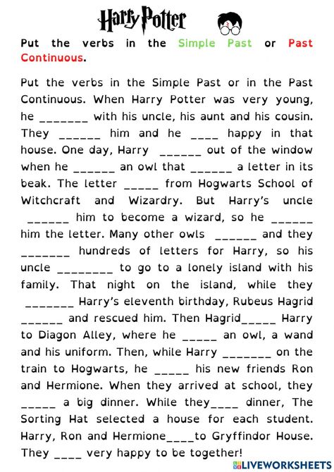 Past Simple And Continuous Worksheets, Past Simple And Past Continuous Exercise, Past Simple Past Continuous Worksheets, Past Continuous Worksheets, Simple Past Worksheet, Past Simple Worksheets, Legends For Kids, Past Simple And Past Continuous, Word Puzzles For Kids