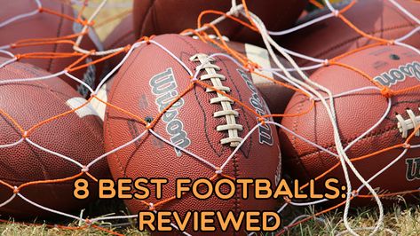 Discover the 8 best footballs on the market in 2018. Football Draft Party, Football Draft, Football Tips, Play Hard To Get, Chloe Walsh, Sports Romance, Zoella, Red Zone, High School Football