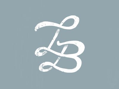 Lb_dribbble by Dustin addair Lb Logo, Calligraphy Fonts Alphabet, Letter Photography, Small Tats, Family Logo, Couples Monogram, I Love Her Quotes, Fashion Sewing Tutorials, Cute Letters