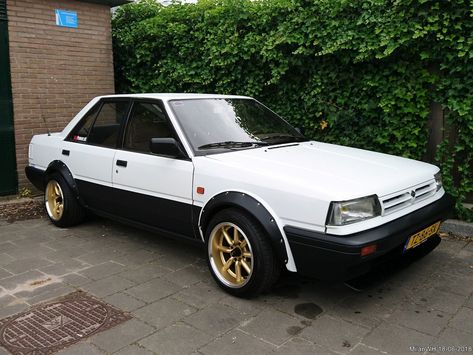 Nissan Bluebird 1.6 sedan 1989 Nissan B13, Nissan Cefiro A31, Nissan Bluebird, Nissan Old Cars, 1997 Nissan Pickup, Jdm, Blue Bird, Old School, Nissan