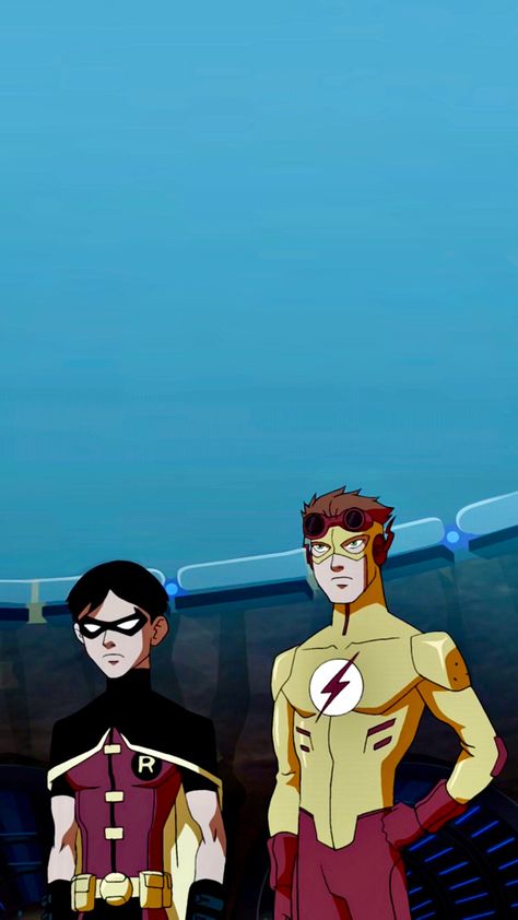 Birdflash Wallpaper, Wally West Wallpaper, Young Justice Aesthetic, Young Justice Wallpaper, Kid Flash Young Justice, Justice Aesthetic, Justice Wallpaper, Nightwing Young Justice, Old Teen Titans