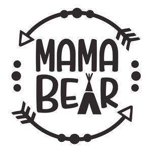 Silhouette Design Store: mama bear logo Mamma Bear, Bear Decal, Momma Bear, Baby Logo, Bear Logo, Vinyl Shirts, Silhouette Cameo Projects, Cameo Projects, Silhouette Design Store