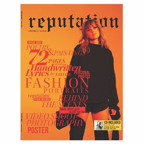 Reputation Magazine, Magazine Back Cover, H.e.r Lyrics, Taylor Swift Reputation, Taylor Swift New, Latest Music Videos, All About Taylor Swift, Mtv Video Music Award, Red Taylor