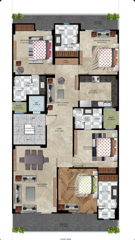 Small House Design Floor Plan, Wooden House Plans, Hotondo Homes, Builder Floor, Autocad Tutorial, Circle Mehndi, Plan Layout, 3d Elements, Duplex Design