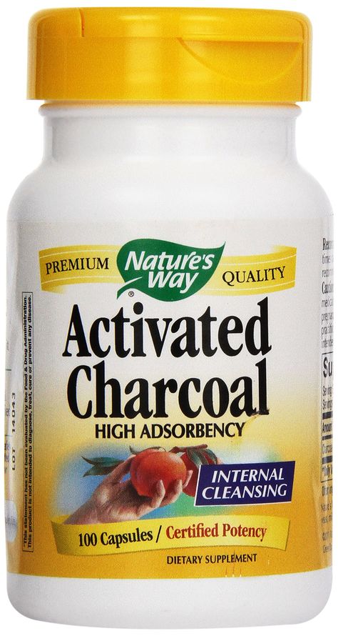 Nature's Way Activated Charcoal, 100 Capsules Charcoal Tablets Benefits, Charcoal Supplement, Remineralize Teeth, Internal Cleanse, Charcoal Tablets, Hygiene Care, Oral Care Routine, Gum Care, Oral Health Care