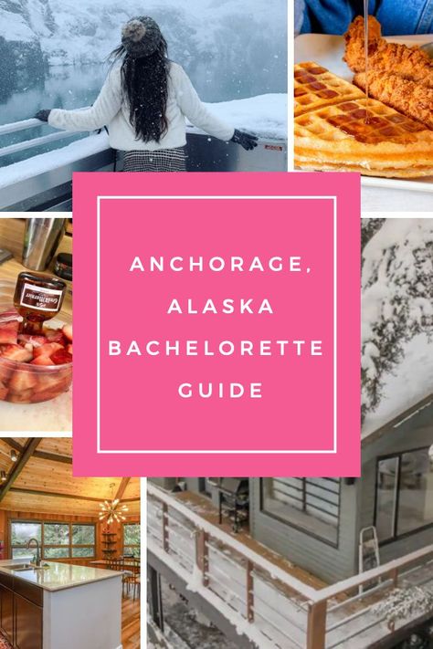 Anchorage, Alaska Bachelorette Guide Alaska Bachelorette Party, Ny Steak, Cabin Style Homes, Bachelorette Planning, Country Gravy, Chicken Shack, Alaska Wildlife, Brunch Restaurants, Anchorage Alaska