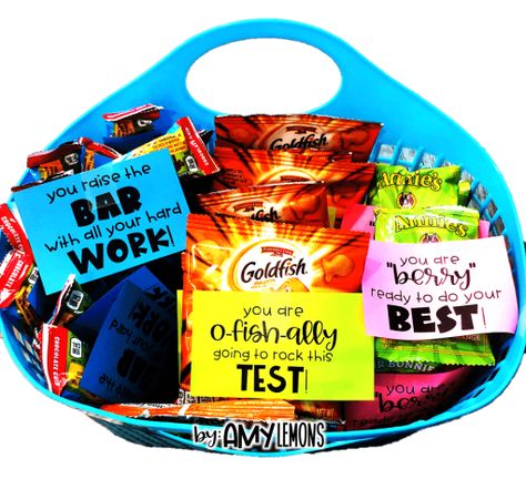 State Testing Treats, State Testing Motivation, Test Prep Motivation, Testing Treats, Testing Motivation, Amy Lemons, School Snacks For Kids, Staar Test, School Testing