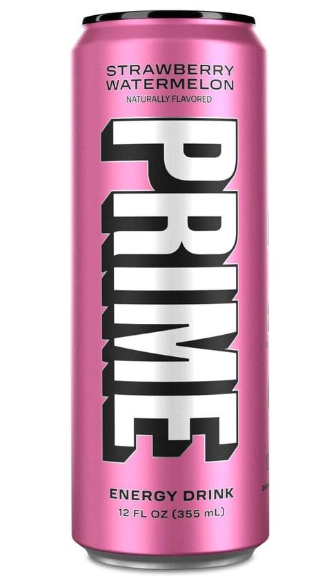 Prime Energy by KSI and Logan Paul - Energy Drink with 200 mg. of Caffeine and 300 mg. of Electrolytes, prime hydration drink (Strawberry Watermelon, Individual Can) Prime Hydration Drink, Prime Energy, Prime Hydration, Hydration Drink, Hydrating Drinks, Logan Paul, Energy Drink, Manifestation Quotes, Energy Drinks