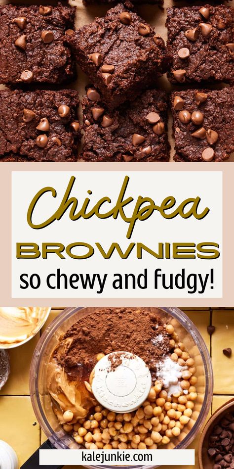 Easy Chick Pea Brownies, Brownies With Chickpeas, Edible Chickpea Brownie Batter, Family Baking Ideas, Chickpea Fudge Recipe, Chickpea Protein Bars, Chick Pea Brownies, Chickpea Brownies Healthy, What To Do With Chickpeas