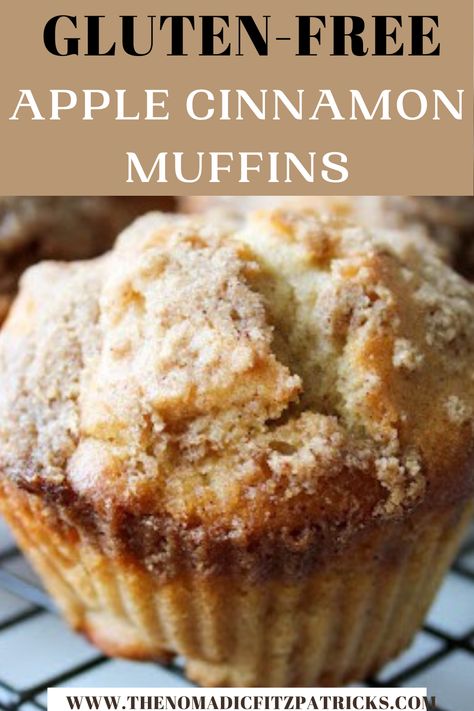 Gluten-Free Apple Muffins Apple Muffin Gluten Free, Apple Almond Muffins, Grain Free Apple Muffins, Gluten Free Apple Pie Muffins, Gf Apple Cinnamon Muffins, Gluten Free Apple Cupcakes, Healthy Gluten Free Apple Muffins, Gluten Free Granny Smith Apple Recipes, Apple Date Muffins