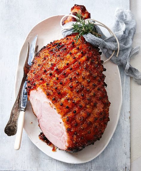 Best Ever Glazed Christmas Ham Recipes | MiNDFOOD Xmas Ham, Christmas Ham Recipes, Ginger Glaze, Ham Glaze Recipe, Christmas Ham, Ham Recipe, Ham Glaze, How To Cook Ham, Christmas Lunch