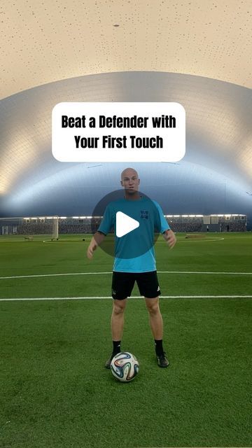 Klaus Huovila on Instagram: "How to beat the defender with your first touch⚽️

Faking a defender before receiving the ball is a simple and effective way to beat a defender.

Before receiving the ball, open up your body, showing that it is obvious that you are taking the first touch in one direction. 
But take the touch in the opposite direction, beating the defender with your first touch. 

#soccer #football #soccertrainer #technicaltraining #youthsoccer #firsttouch" Soccer Trainer, Soccer Workouts, Youth Soccer, Soccer Football, Open Up, One Direction, Coaching, The First, Soccer