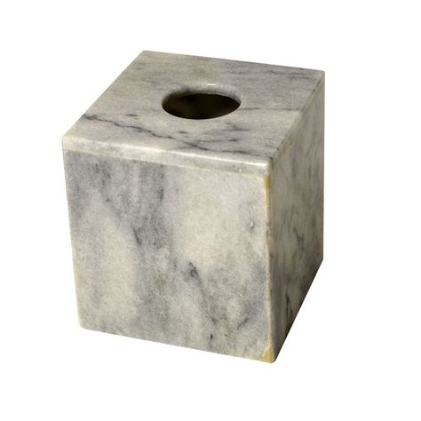 Darby Home Co Marble Chipps Cloud Tissue Box Cover | Wayfair Marble Box, Perfect Bedding, Buy Bed, Spa Inspiration, Rustic Stone, Tissue Box Holder, Summer Sky, Tissue Box Cover, Metal Trim