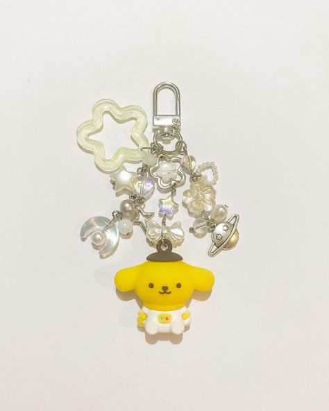 pompompurin astronaut space keychain!! clutter style and made with stainless steel wire #pompompurin#sanrio#pompompurinsanrio#pompompurinlover#sanriolover#sanriocore#sanriolover#sanriocharacters#cutekeychains#handmade#handmadekeychains#handmadeaccessory#handmadeaccessories#sanriokeychain#sanrioaesthetic#cute#keychain#keychainshop#keychainforsale#sanrioshop#sanriogirl#pompompurinlovers#accessories#keycharm#keychainswag#beads#beadsbeadsbeads#beadsaccessory#accessoriesoftheday#accessoryoftheday... Pompompurin Clothing, Pompompurin Backpack, Pompompurin Keychain, Sanrio Keychain Aesthetic, Space Keychain, Usahana Keychain, Astronaut Space, Cute Keychain, Stainless Steel Wire