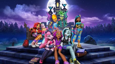 Skull's back in session! Catch a brand new episode of Monster High, premiering Friday, April 7 at 7:30 p.m.(ET/PT), only on Nickelodeon!In "Monster Movie," Lagoona’s creative vision is ignored by other monsters as they make a movie for the Monster High Film Festival. Then in "Earworm," Frustrated at her classmates, Toralei and her band release earworms that control everyone's thoughts. (#113)Watch Monster High on Nickelodeon and Stream Monster High The Movie now on Paramount+. Try it F Monster High School, Son Of Hades, Moster High, The Scream, Famous Monsters, Yumeko Jabami, Sea Monsters, New Poster, Animation Studio