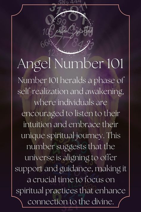 101 Angel Number Meaning, 101 Angel Number, 101 Meaning, What Are Angel Numbers, Rune Casting, Repeating Numbers, Witch Garden, Angel Number Meanings, Embracing Change