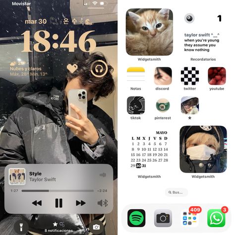 Ios17 Homescreen Ideas, Ios 17 Layout, Ios 16 Homescreen Ideas, Ios 17 Home Screen Ideas, Ios 16 Home Screen Ideas Aesthetic, Ios 16 Ideas, Ios 16 Homescreen, Lockscreen Themes, Widgetsmith Ideas