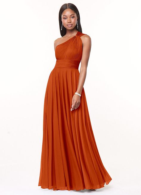 Bright Orange Bridesmaid Dresses, Dark Orange Dress, Burnt Orange Bridesmaid Dresses, Uzun Boy, Orange Bridesmaid, Chelsea Wedding, Maternity Bridesmaid Dresses, Orange Bridesmaid Dresses, Bridesmaid Dresses Azazie