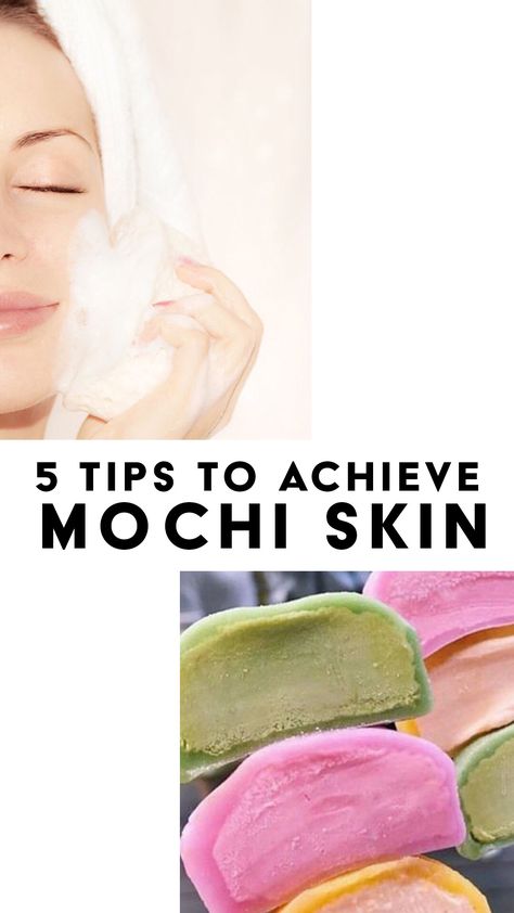 Mochi Skin, Japanese Mochi, Dhc Deep Cleansing Oil, Best Makeup Primer, Mermaid Skin, Korean Beauty Tips, Japanese Desserts, Deep Cleansing Oil, Skin Gel