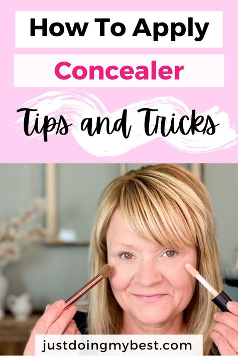 Best Under Eye Concealer For Over 50, Best Way To Apply Concealer Under Eyes, Best Under Eye Concealer For Older Women, Best Concealer For Over 40, How To Apply Concealer Under Eyes, Eye Concealer For Older Women, Under Eye Concealer Over 40, Makeup For Over 60, Concealer Tutorial