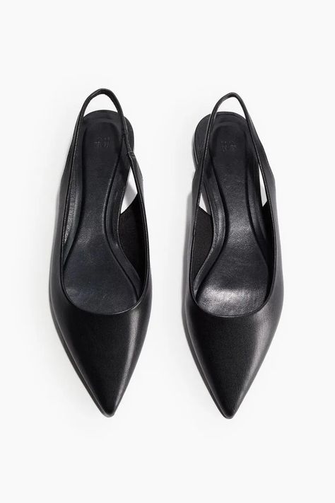 25 Incredibly Chic Picks Worth Scooping Up From H&M's Weekend Sale | Who What Wear American Curl, H&m Fashion, Stylish Heels, Chic Heels, Suit Shoes, Belt Purse, Slingbacks, Kids Outerwear, Eyewear Fashion