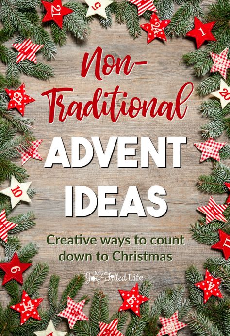 If you’re tired of the same old #Advent calendars, check out this list of non-traditional advent ideas to help you count down to #Christmas. #adventcalendar #countdowntoChristmas Advent Celebration Ideas, Advent Christmas Ideas, Count Down To Christmas Ideas, Christmas Advent Ideas, Christmas Countdown Ideas, Advent Themes, Alternative Advent Calendar, Christmas Advent Calendar Ideas, Advent Tree