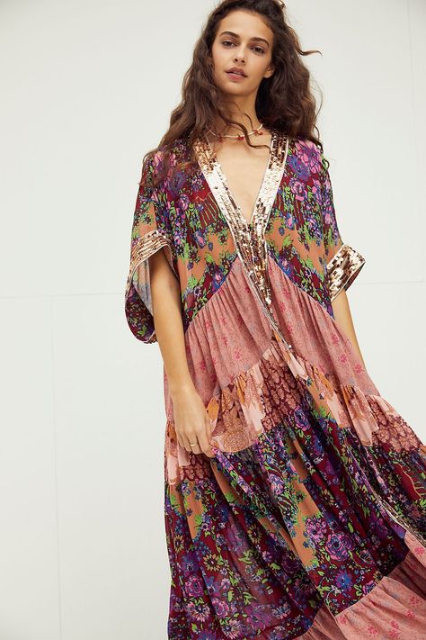 Long Dresses Casual Maxi, Flirty Tops, Maxi Tops, Mode Boho, One Fine Day, Contemporary Outfits, Feminine Dress, Free People Dress, Nordstrom Dresses