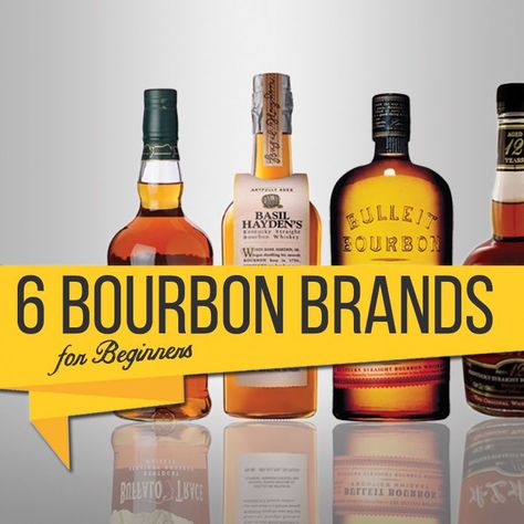 With so many brands available it is hard to know where to start. We’ve rounded up the six best bourbon brands to start you on the path of bourbon discovery. Best Bourbon Brands, Good Whiskey Brands, Bourbon Whiskey Brands, Best Bourbon Whiskey, Bourbon Brands, Bourbon Tasting, Whiskey Brands, Bourbon Drinks, Best Bourbons