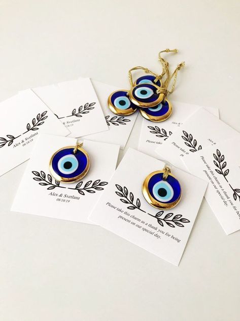 Greek Wedding Decoration, Evil Eye Favors, Wedding Ideas Gifts For Guests, Evil Eye Gift Ideas, Evil Eye Wedding Favor, Evil Eye Wedding Decor, Greek Wedding Ideas, Greek Wedding Decor, Wedding Favor Ideas Unique