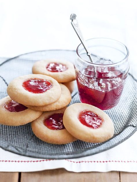 Jam Drops | Donna Hay Jam Drops Recipe, Jam Drop Biscuits, Jam Drops, Donna Hay Recipes, Donna Hay, Biscuits Easy, Biscuit Bake, Australian Food, Cannoli