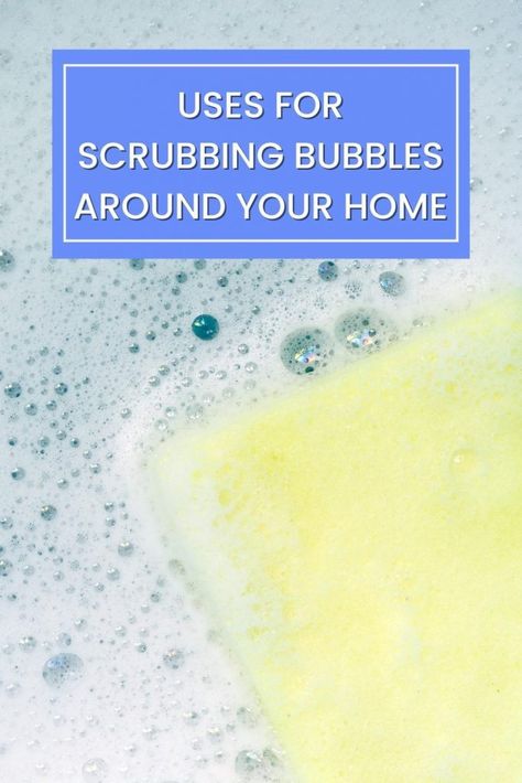 🧽Handy Uses for Scrubbing Bubbles Beyond the Bathroom • Simple At Home 🧽 Cleaning Carpet Stains, Bathroom Simple, Recession Proof, All Natural Cleaners, Scrubbing Bubbles, Diy Cleaning Products Recipes, Cleaning Blinds, Diy Cleaning Hacks, Mini Blinds