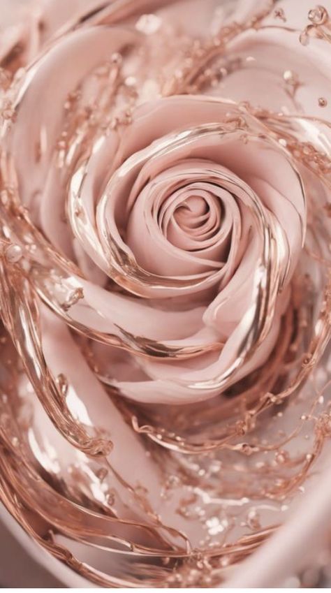 Rosegold Aesthetics, Parisian Chic Aesthetic, Wallpaper Rose Gold, Aesthetic Ipad Wallpaper, Gold Aesthetics, Rose Gold Room, Rose Gold Room Decor, Gold Room Decor, Rose Gold Backgrounds