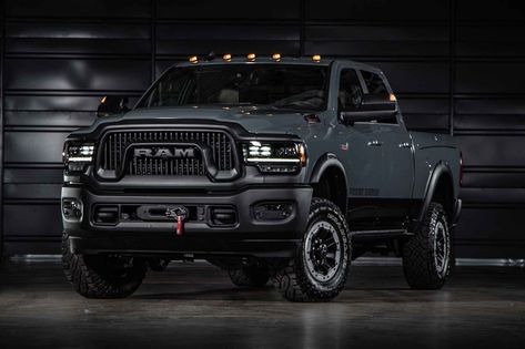 In 1945, Ram changed trucks forever with the Power Wagon, the first mass-produced 4x4 pickup. Before the Power Wagon, 4x4s were the province of military... Dodge Ram 2500 Cummins, Power Wagon For Sale, Ram 2500 Diesel, Ram 2500 Cummins, Ram Power Wagon, Ram Cars, Utility Truck, Ram Truck, Dodge Power Wagon