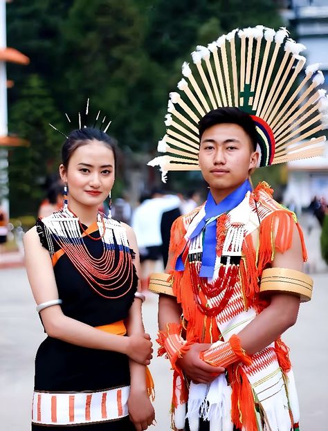 Nagaland Traditional Dress, Nagaland Culture, Cultural Dress, North East India, India Culture, Art Pics, Traditional Indian Dress, Anime Wallpaper Phone, Ethnic Design