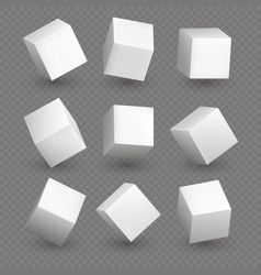 Cube Model, Model Icons, Couple Crafts, Arts Integration, 3d Cube, White Blank, Shape And Form, Drawing Tips, Icon Set