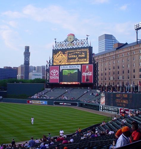 Oriole Park at Camden Yards, Baltimore, Maryland Baltimore Maryland Photography, Camden Yards Baltimore, Roland Park Baltimore, Oceancity Maryland, Camden Yards, Baltimore Maryland Memes, Ocean City, Gotham City, Baltimore