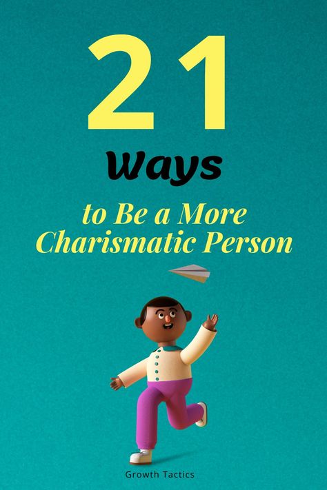 Do want to be a more charismatic person? Come learn how to boost your charisma and build your influence with these 21 tips. How To Be More Charismatic, How To Be Charismatic, Constructive Criticism How To Give, How To Have Charisma, How To Be An Effective Leader, Charismatic Leadership, Conversation Skills, Leadership Training, Career Growth