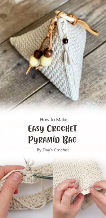 Crochet Remote Holder, Crochet Pyramid, Couch Caddy, Pyramid Bag, Kerchief Pattern, Crochet Kerchief, Easy Bracelet, Crochet Belt, Crochet Bookmark Pattern