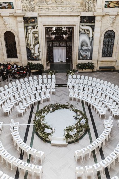 Wedding Ceremony Seating, Old Hollywood Wedding, Art Museum Wedding, Detroit Institute Of Arts, Hollywood Wedding, Ceremony Seating, Future Wedding Plans, Museum Wedding, Detroit Wedding