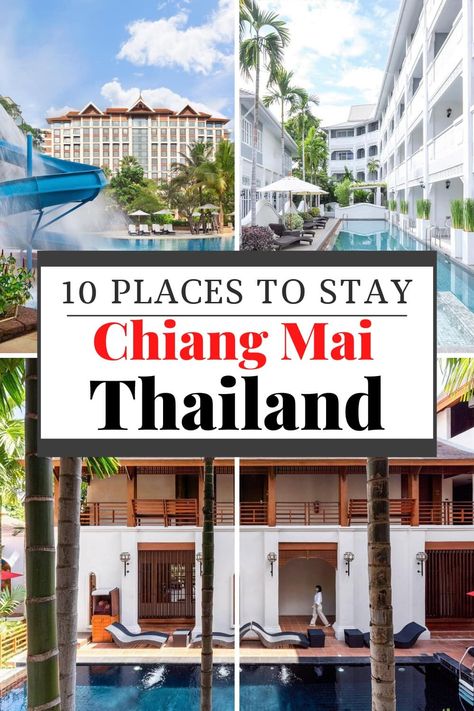 These unique places to stay in Chiang Mai, Thailand are perfect ranging from luxury poolside rooms to Vegan resorts, there's something for everyone! #thailand #chiangmai #travel via @herlifeadventures Chang Mai Thailand Hotels, Chang Mai Thailand Photography, Chang Mai Thailand, Chaing Mai Thailand, Luxury Poolside, Chiang Mai Hotel, Eco Lodges, Thailand Adventure, Thailand Travel Guide