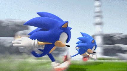 sonic the hedgehog GIF Sonic Pc, Sonic Wallpaper, Japanese Gif, Sonic Generations, Running Gif, Doctor Eggman, Beat Maker, Hedgehog Movie, Japanese Video Games