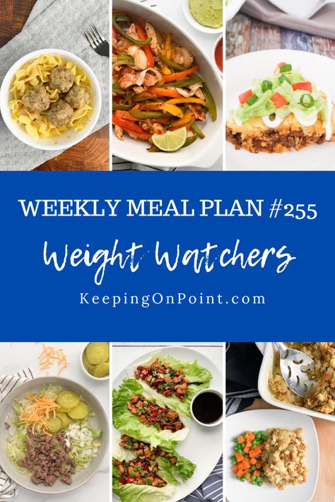 Thirty Minute Meals, Ww Meal Plan, Keeping On Point, Chicken Stuffing Casserole, Big Mac Salad, Pan Chicken Fajitas, Stuffing Casserole, Eating Light, Points Recipes